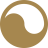 Złoty okrągły symbol z białym zakrzywionym kształtem wewnątrz, przypominający yin-yang lub abstrakcyjny wzór fali, na jasnoszarym tle. Złoty okrągły symbol z białym zakrzywionym kształtem wewnątrz, przypominający yin-yang lub abstrakcyjny wzór fali, na jasnoszarym tle.